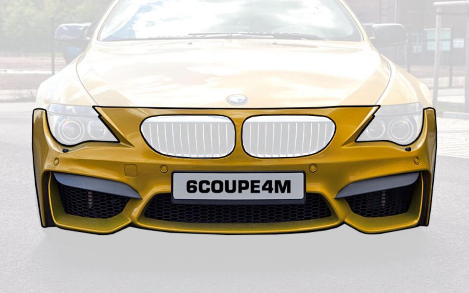 6COUPE4M Front Bumper for BMW 6-Series E63/E64