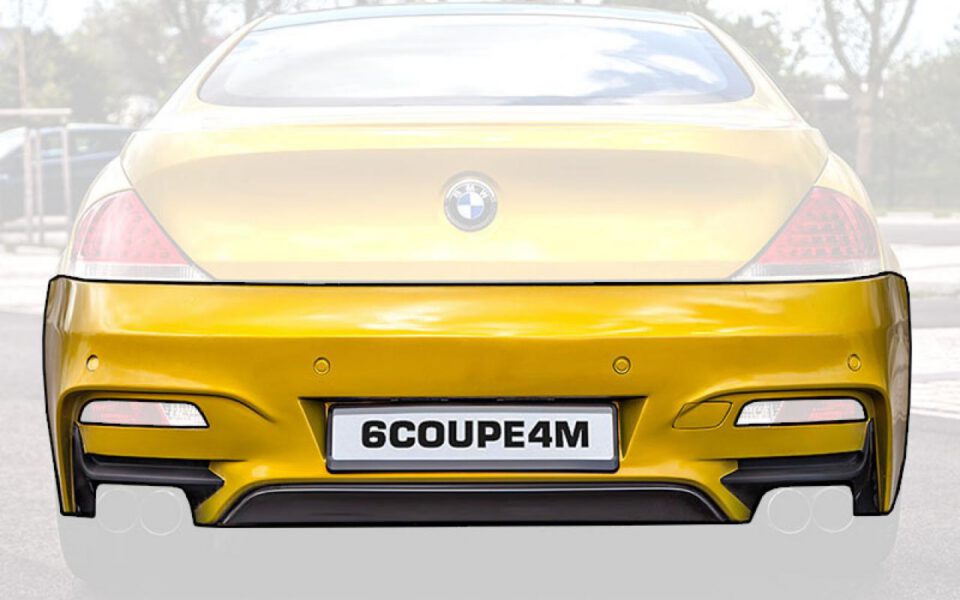 6COUPE4M Rear Bumper for BMW 6'er E63/E64