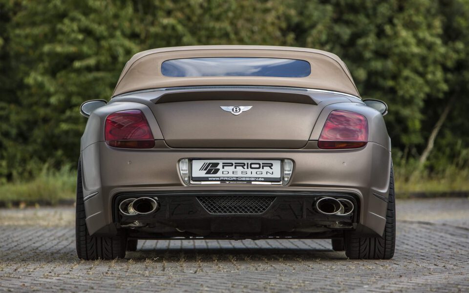 PD Rear Trunk Spoiler for Bentley Continental GT/GTC