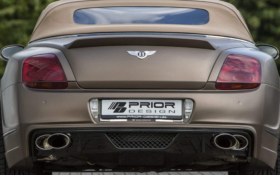 PD Heckklappenspoiler für Bentley Continental GT/GTC