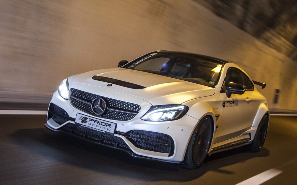 Mercedes C-Coupé C205 Tuning - PD65CC Widebody Aerodynamik-Kit