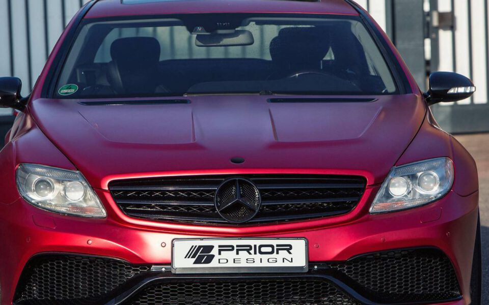Mercedes CL C216 Tuning - PD Black Edition V4 Widebody Aerodynamik-Kit