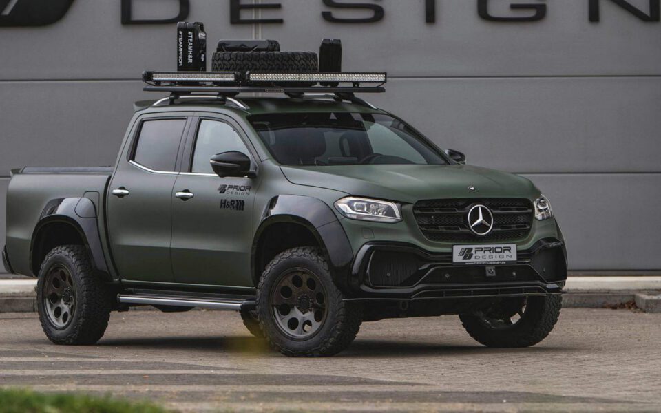 Mercedes X-Klasse Tuning - PD550 Widebody Aerodynamik-Kit