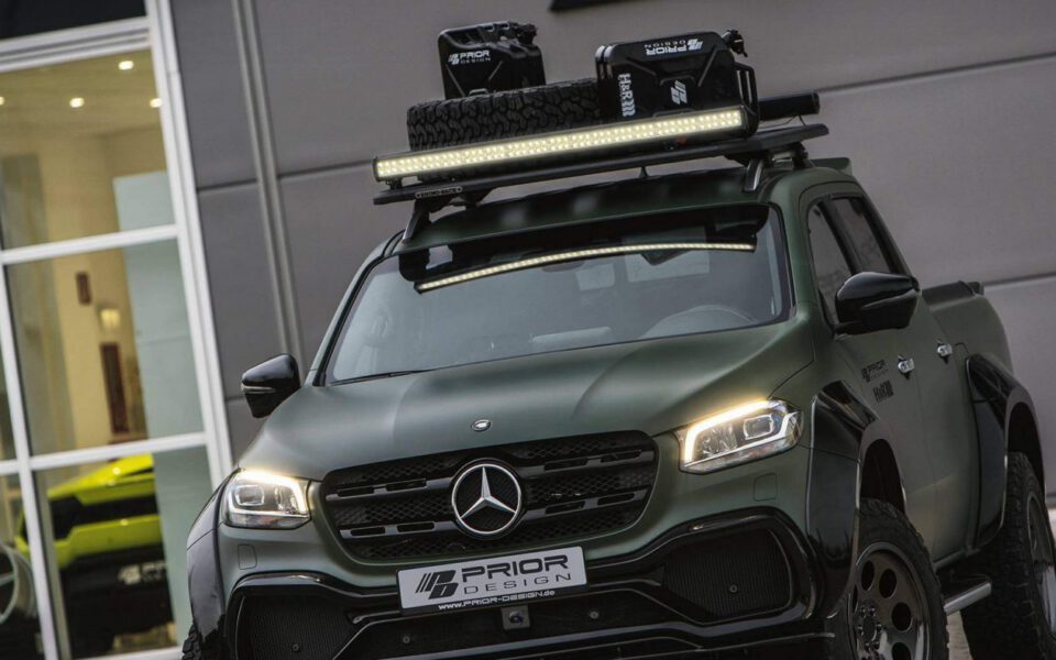 Mercedes X-Klasse Tuning - PD550 Widebody Aerodynamik-Kit