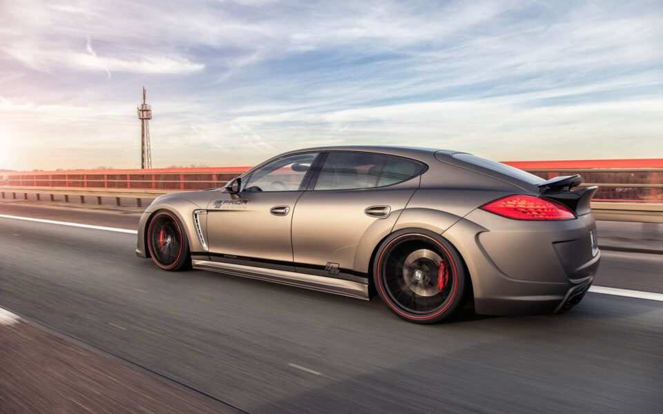 P600WB Rear Bumper for Porsche Panamera 970
