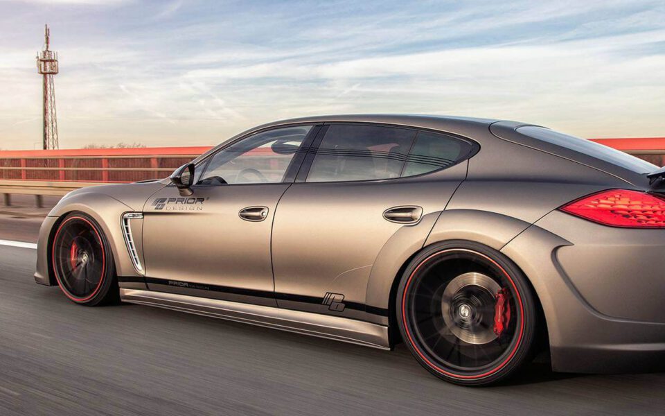 P600WB Heckstoßstange für Porsche Panamera 970