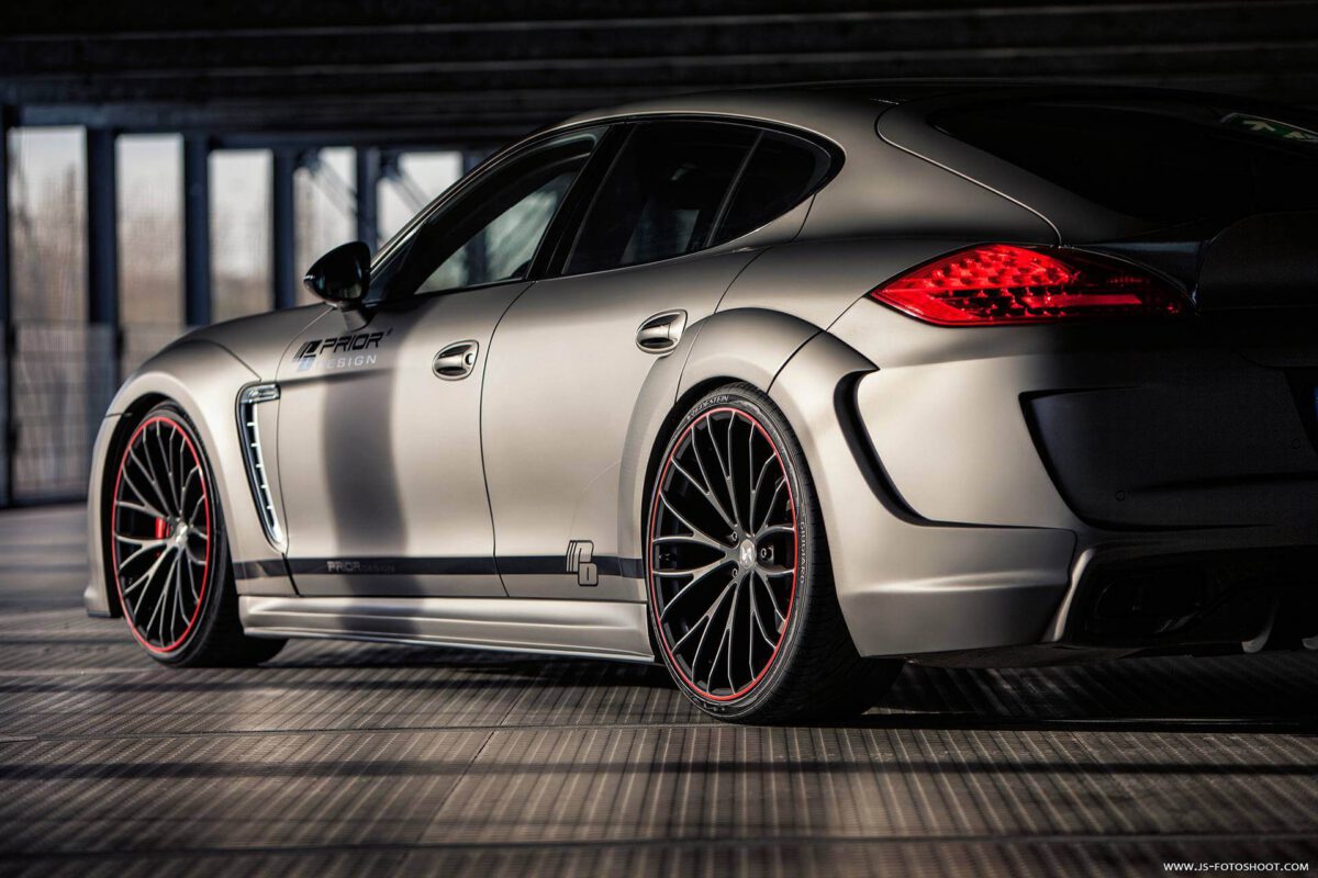 P600WB Heckverbreiterung für Porsche Panamera 970