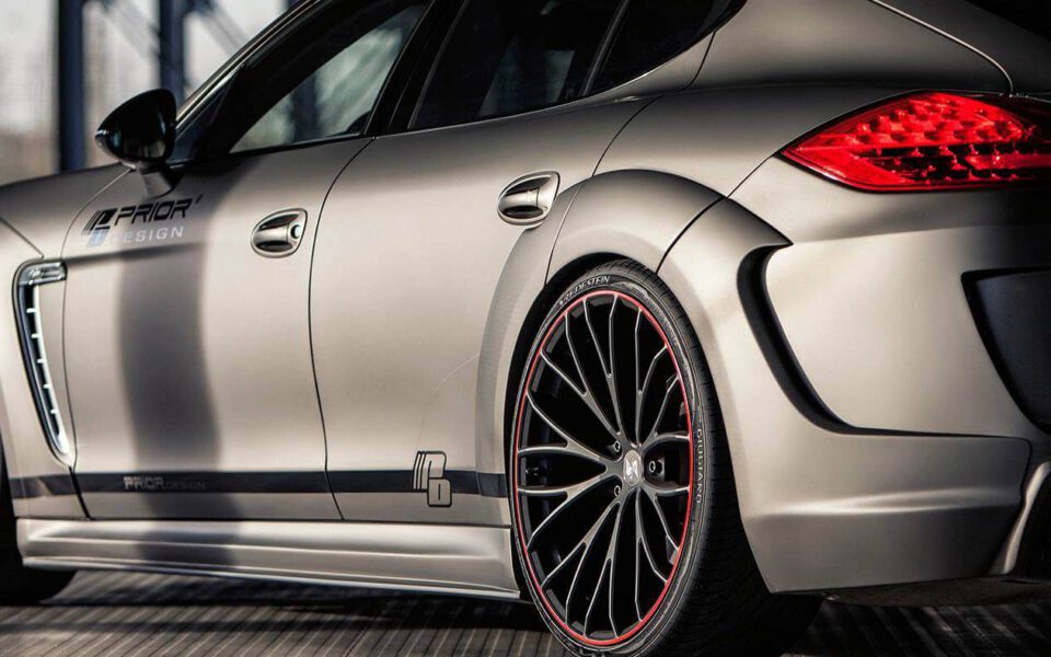 P600WB Heckverbreiterung für Porsche Panamera 970