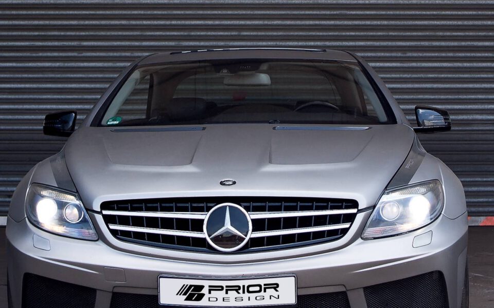 PD Black Edition V2 / V1 Bonnet for Mercedes CL C216
