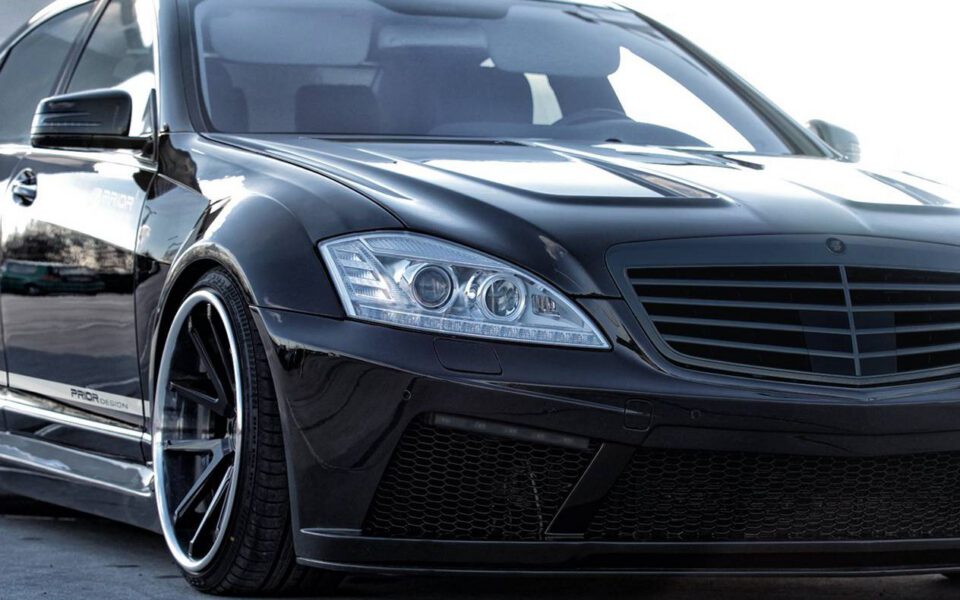 PD Black Edition V2 Widebody Frontstoßstange für Mercedes S-Klasse W221