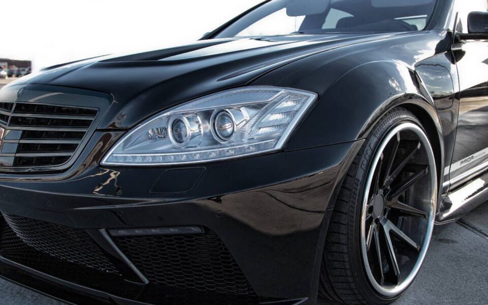 PD Black Edition V2 Widebody Frontspoilerschwert für PD Black Edition V2 Widebody Frontstoßstange