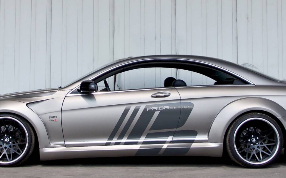 PD Black Edition V2 Seitenschweller für Mercedes CL C216