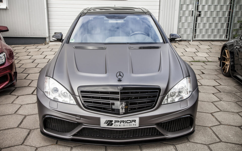PD Black Edition V2/V3 Motorhaube für Mercedes S-Klasse W221