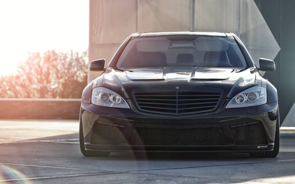 PD Black Edition V2/V3 Bonnet for Mercedes S-Class W221