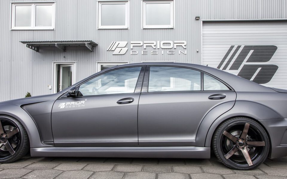 PD Black Edition V3 Seitenschweller für Mercedes S-Klasse W221