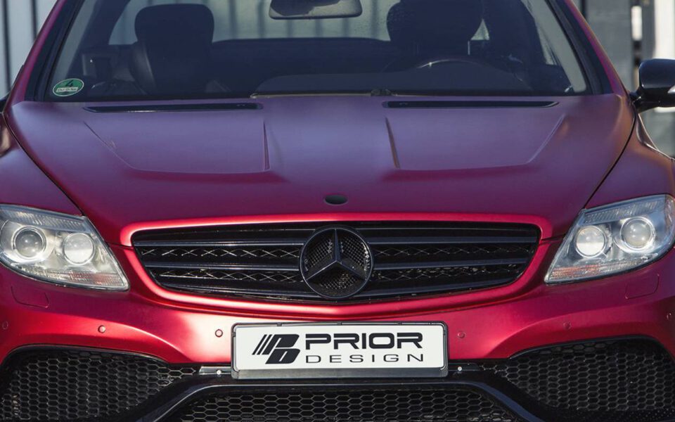 PD Black Edition V4 Frontstoßstange für Mercedes CL C216