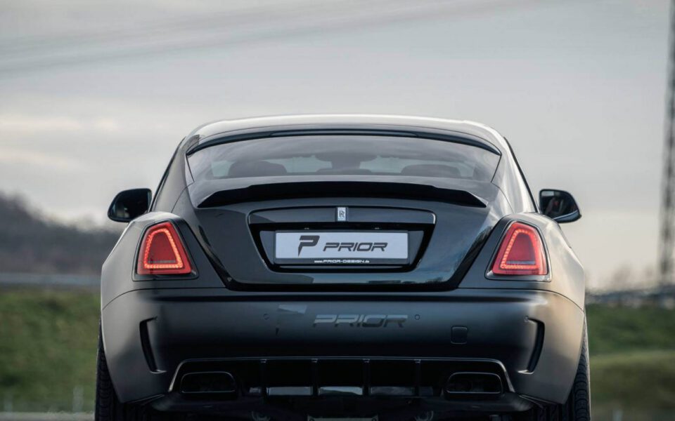 PRIOR-DESIGN BlackShot Heckstoßstange mit Diffusor für Rolls Royce Wraith