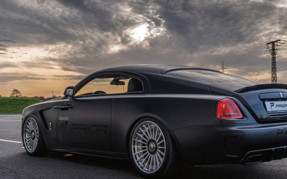 PRIOR-DESIGN BlackShot Heckstoßstange mit Diffusor für Rolls Royce Wraith