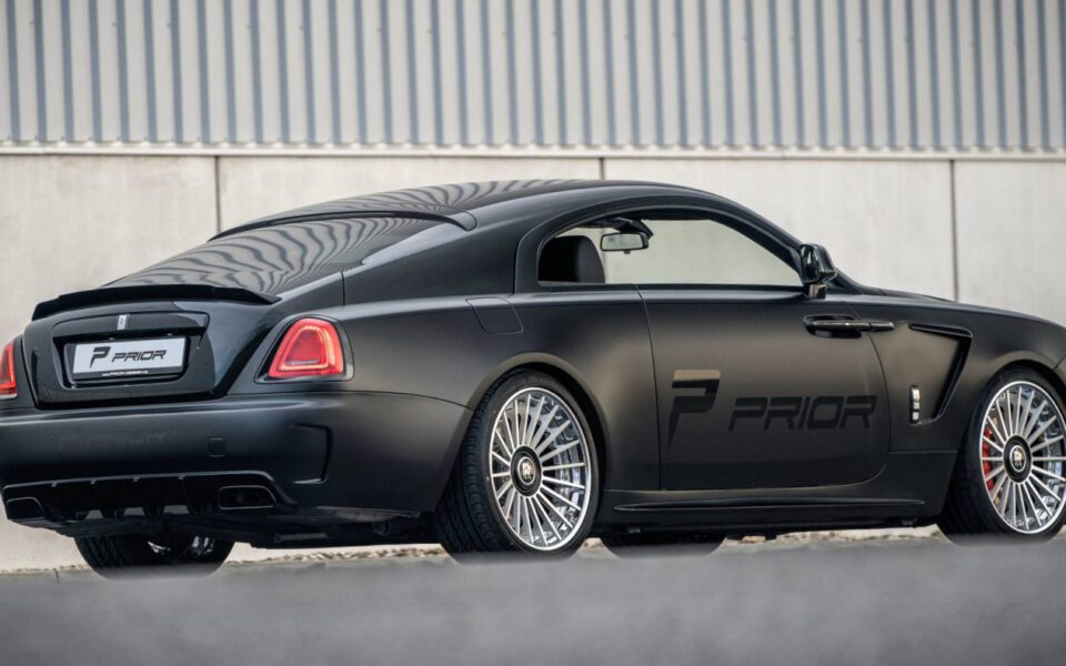 PRIOR-DESIGN BlackShot Seitenschweller für Rolls Royce Wraith