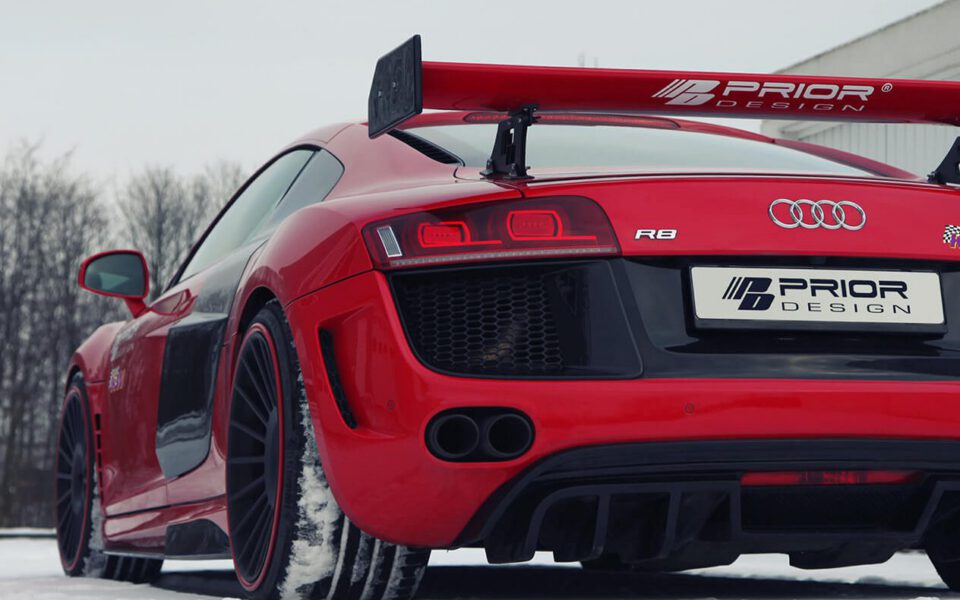 PD GT650 Heckspoiler für alle Audi R8 Coupe/Spyder [2006-2015]