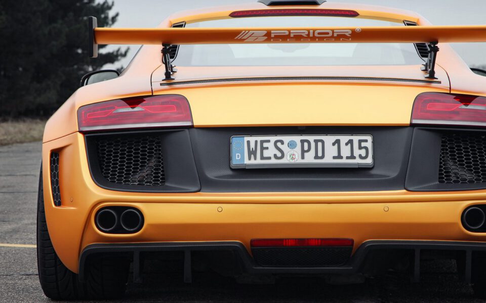 PD GT850 Heckdiffusor für Audi R8 Coupe/Spyder