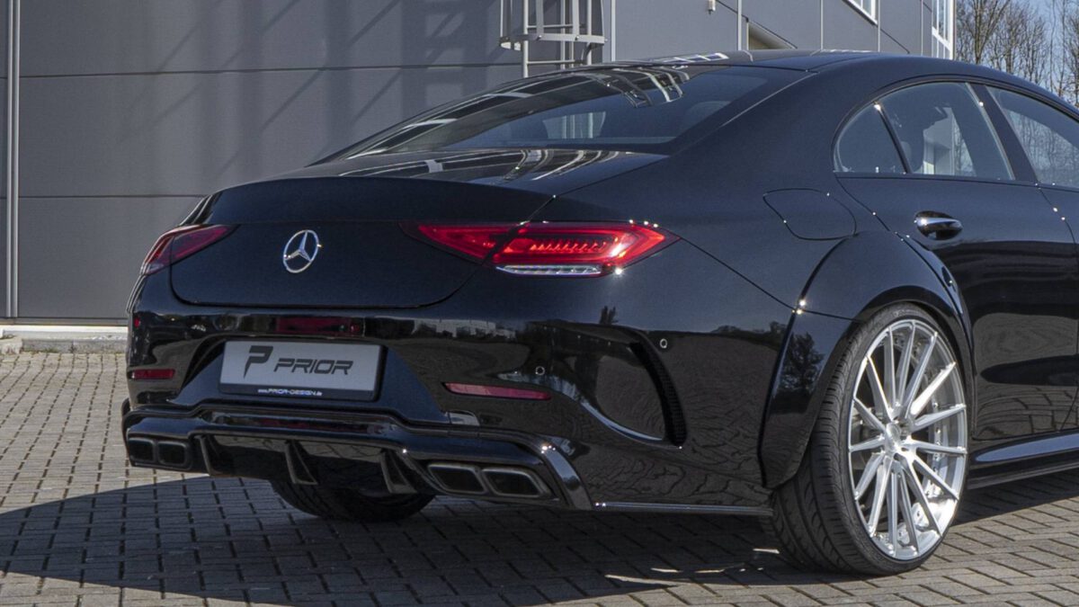 PD Heckstoßstange inkl. Diffusor für Mercedes CLS C257