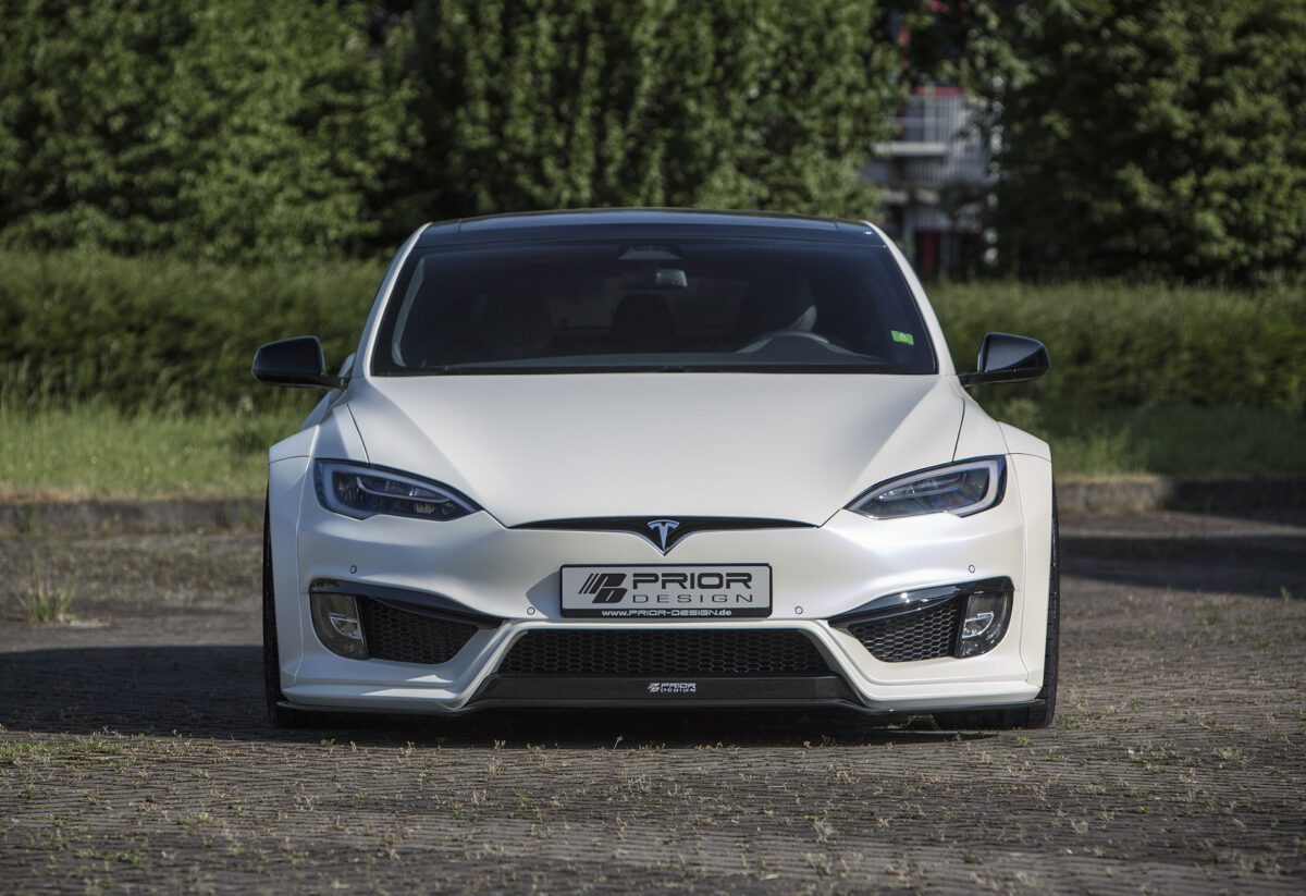 PD-S1000 WB Frontstoßstange inkl. Frontspoilerschwert für Tesla Model S [2016+]