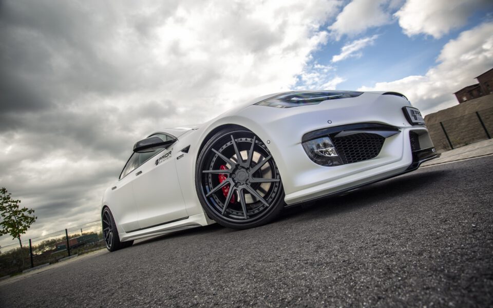 PD-S1000 Frontstoßstange inkl. Frontspoilerschwert für Tesla Model S [2016+]