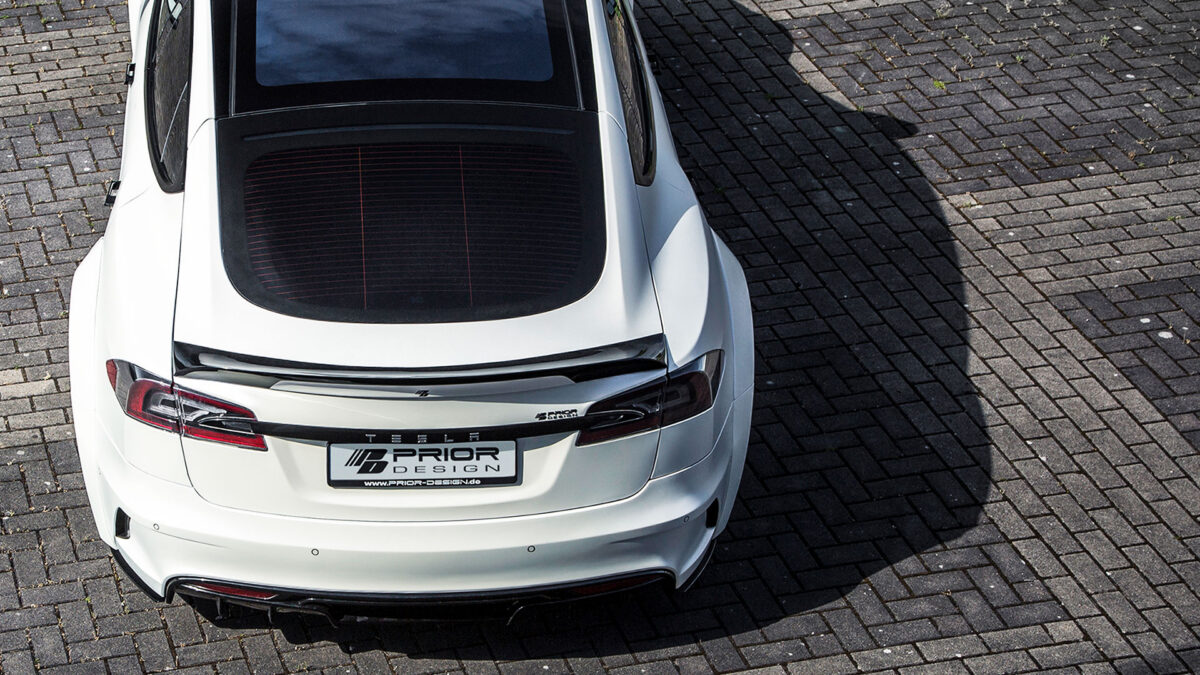 PD-S1000 WB Heckklappenspoiler für Tesla Model S [2016+]