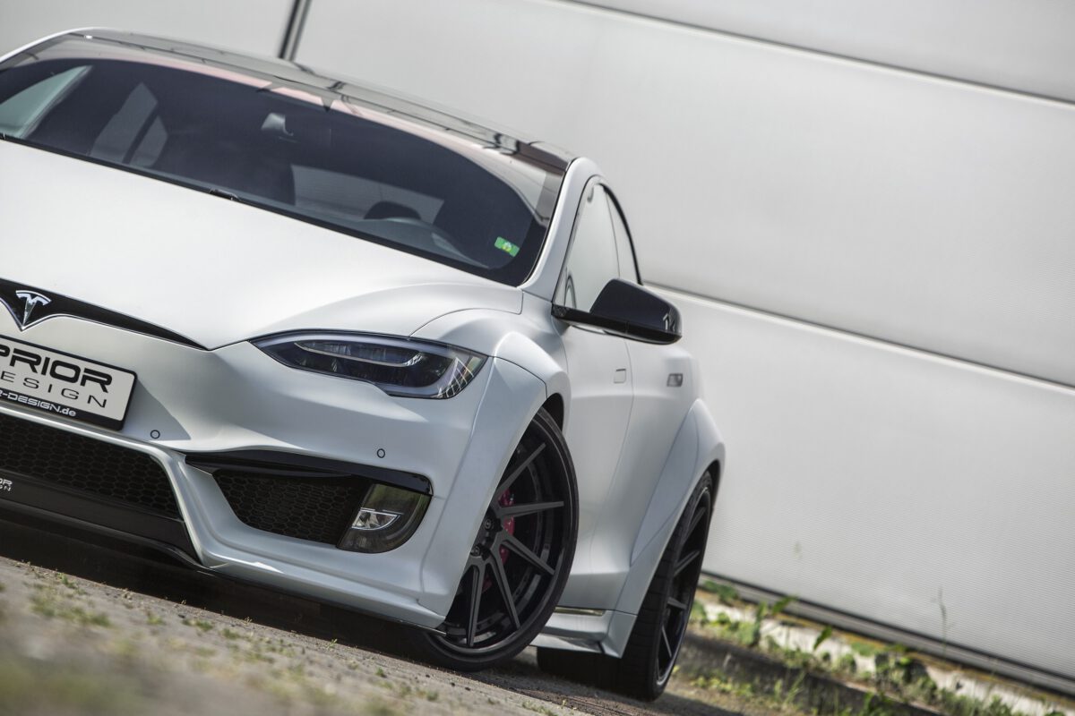 PD-S1000 WB Frontverbreiterung für Tesla Model S [2016+]