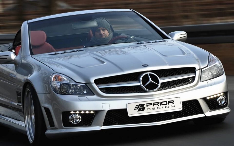 PD-SERIES Motorhaube für Mercedes SL R230/R230FL