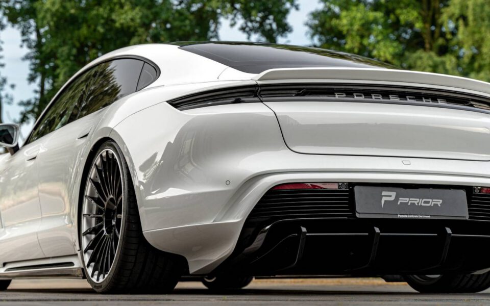 PD TE Diffusoraufsatz für Porsche Taycan [2019+]