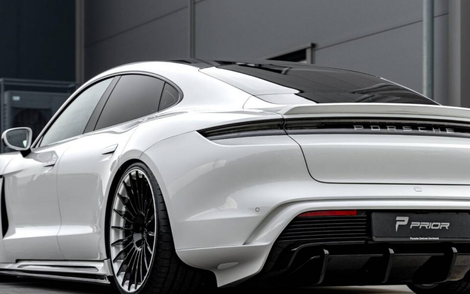 PD TE Diffusoraufsatz für Porsche Taycan [2019+]