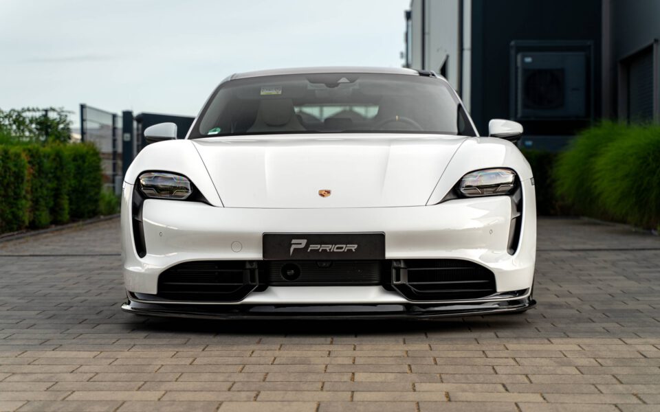 PD TE Front Spoiler for Porsche Taycan [2019+]