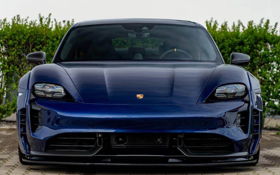 PD TE Front Spoiler for Porsche Taycan [2019+]