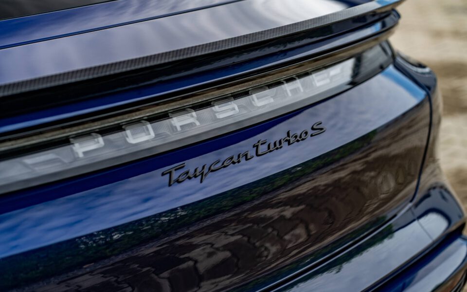 PD TE Rear Trunk Spoiler for Porsche Taycan [2019+]