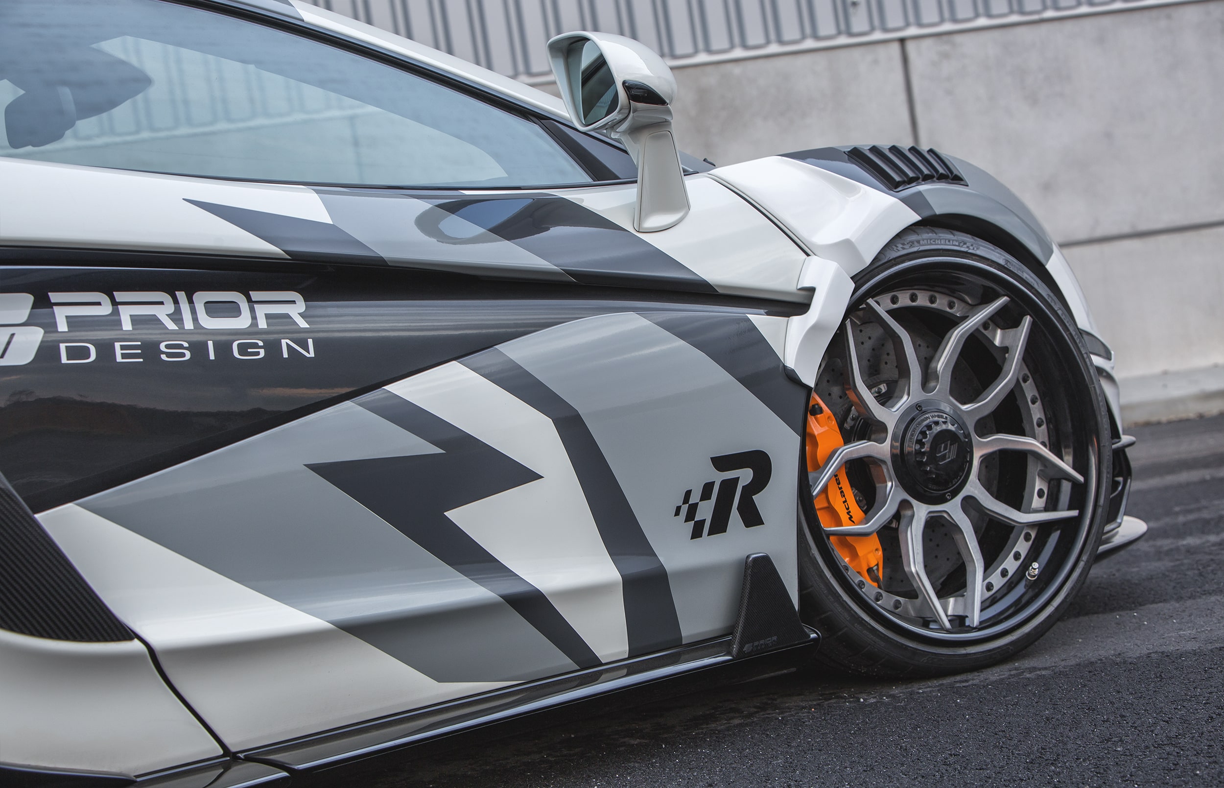 PD1 Cupwings for Side Skirts for McLaren 570S - Prior Design