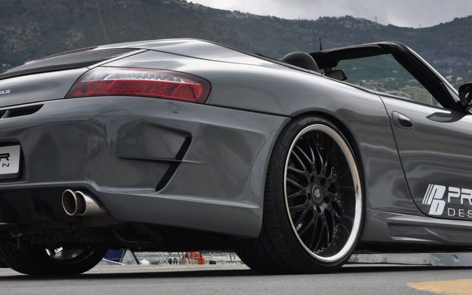 PD1 Heckstossstange für Porsche 911 996.1/996.2