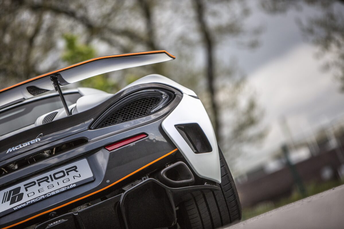 PD1 Seitenteile mit Lufteinlässen für Heckstoßstange für McLaren 570S