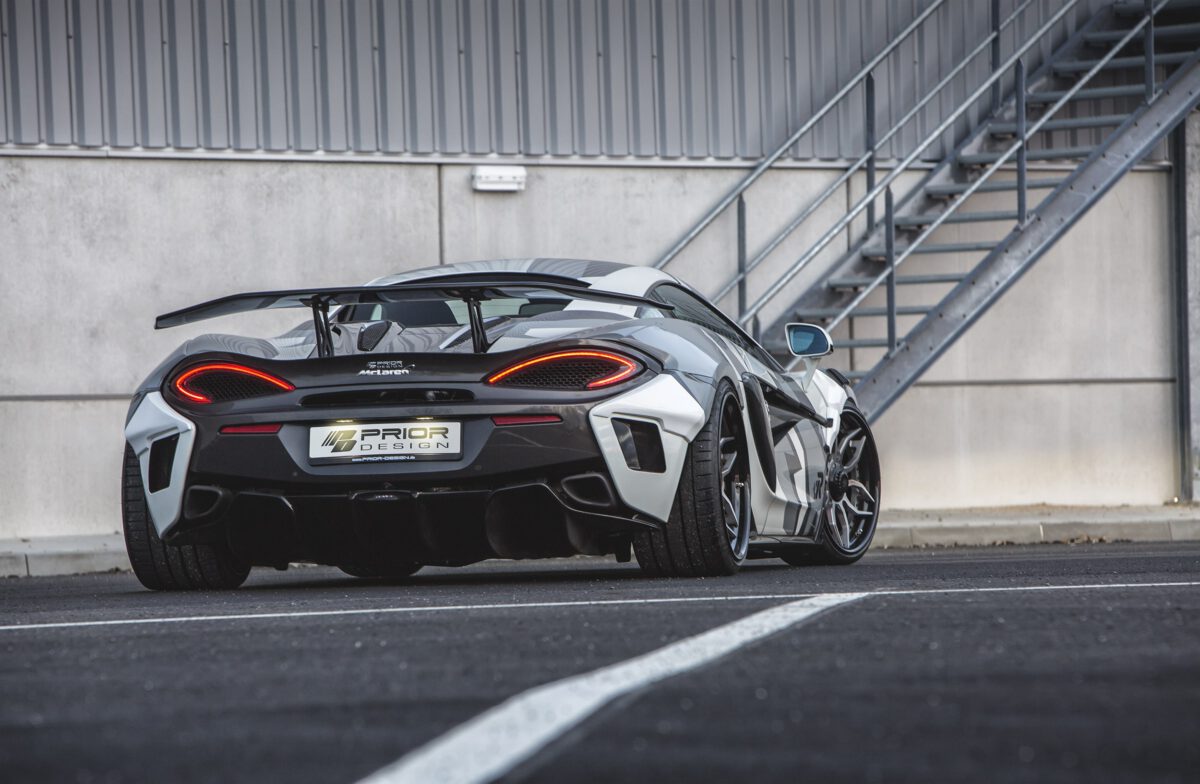 PD1 Seitenteile mit Lufteinlässen für Heckstoßstange für McLaren 570S