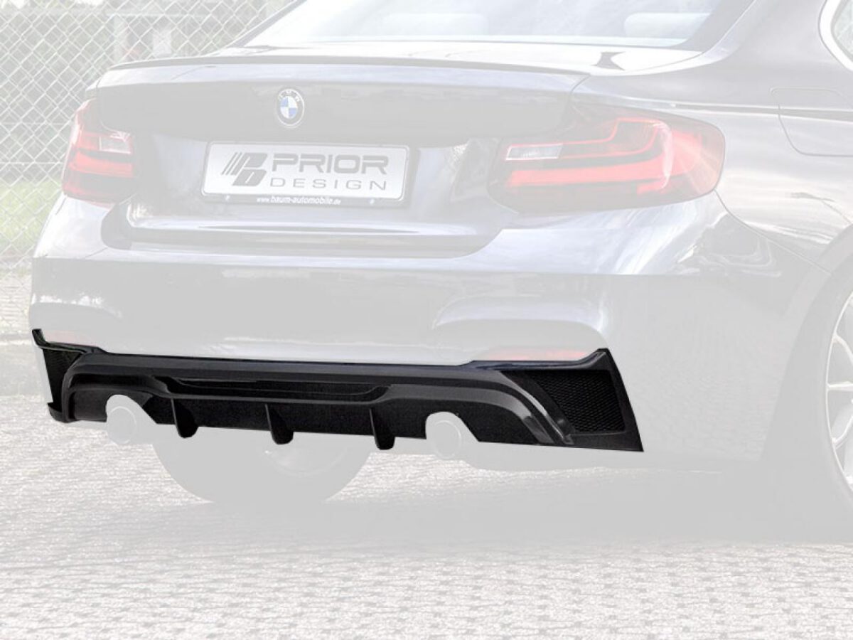 PD2XX Heckdiffusor für BMW 2'er F22/F23 Coupé / Cabrio
