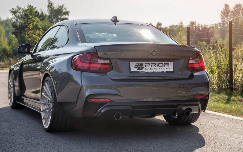 PD2XX Heckdiffusor für BMW 2'er F22/F23 Coupé / Cabrio