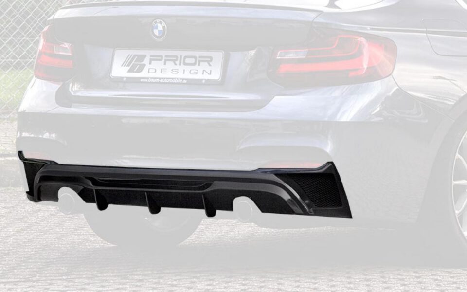 PD2XX Rear Diffusor for BMW 2-Series F22/F23 Coupé / Cabrio