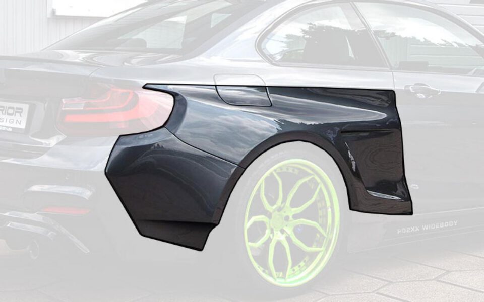 PD2XX Rear Widenings for BMW 2-Series F22/F23 Coupé / Cabrio