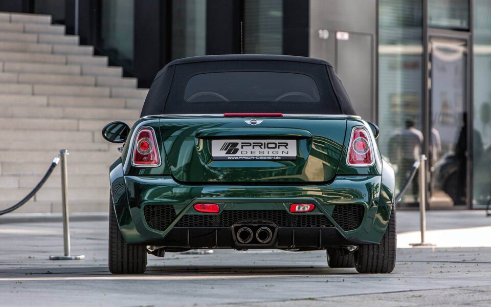 PD300+ Heckstoßstange inkl. Diffusor für Mini Cooper S R56