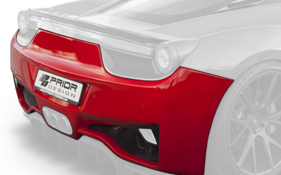PD458 Rear Bumper for Ferrari Italia F458