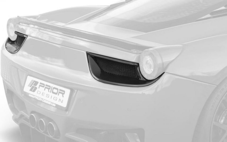 PD458 Rear Vents Inserts for Ferrari Italia F458