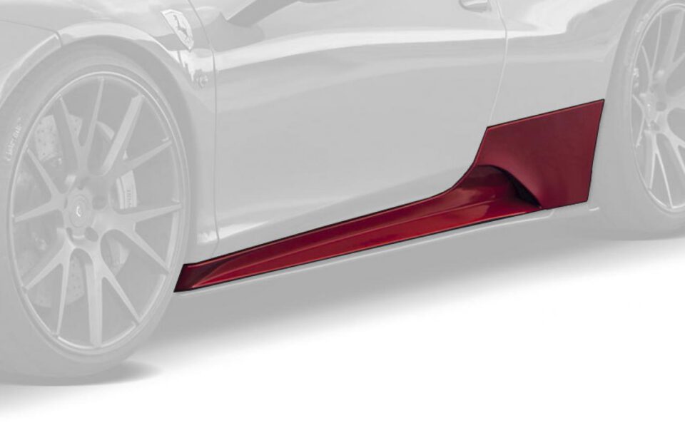 PD458 Side Skirts for Ferrari Italia F458