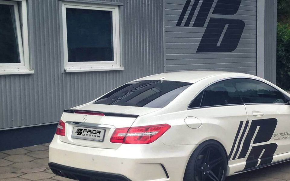 PD550 Black Edition Heckstoßstange für Mercedes E-Coupé C207