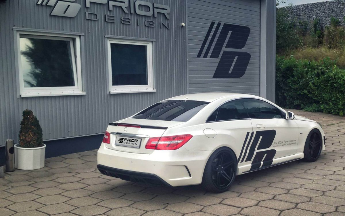 PD550 Black Edition Heckstoßstange für Mercedes E-Coupé C207
